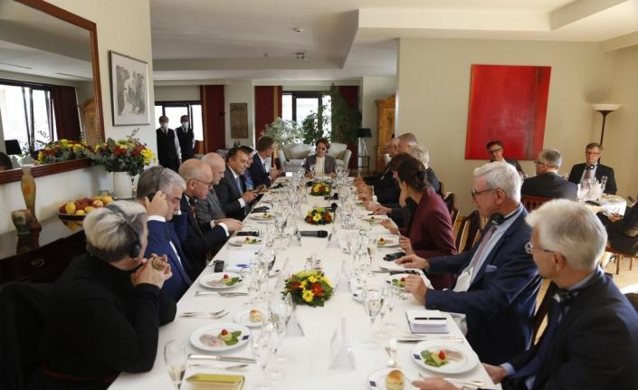 İYİ Parti Genel Başkanı Akşener, AB üyesi ülkelerin büyükelçileri ile görüştü