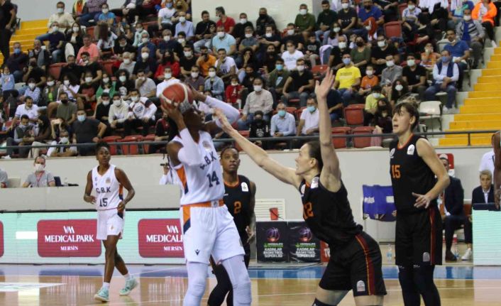 Kadınlar Basketbol Süper Ligi: Çukurova Basketbol Mersin Yenişehir Belediyesi: 74 - Galatasaray: 72