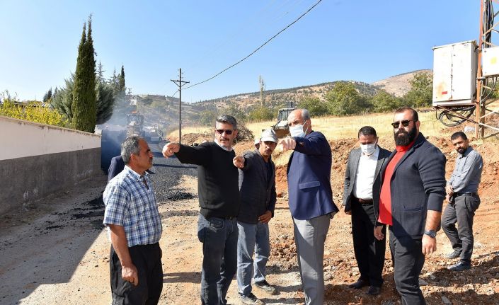 Kahramanmaraş’ta kış öncesi yol çalışması