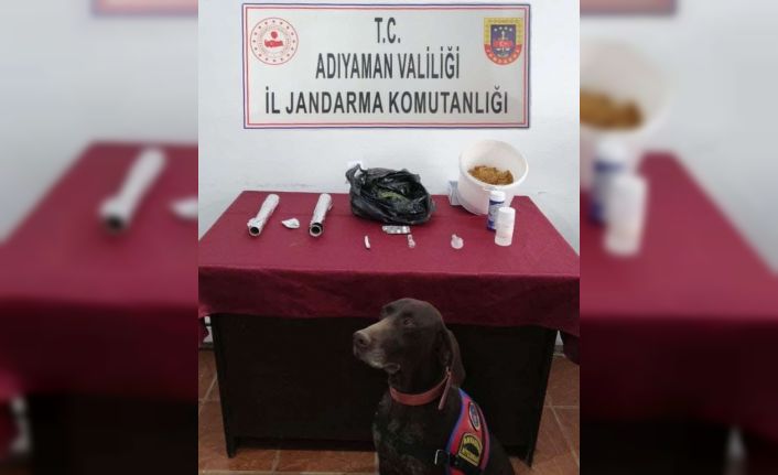 Kahta ilçesinde uyuşturucu madde ele geçirildi