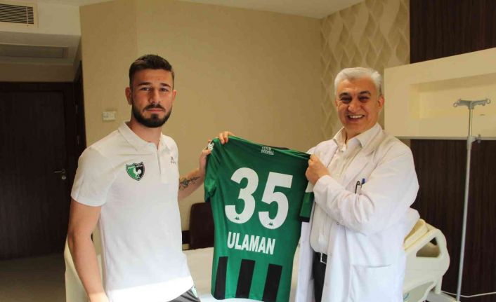 Kapalı yöntemle ameliyat olan Denizlisporlu futbolcu kısa sürede sahalara dönebilecek