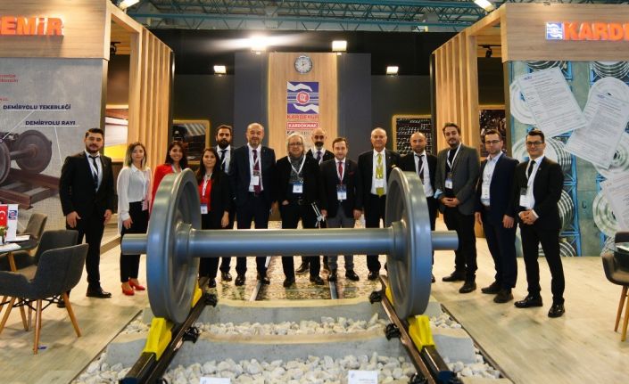 KARDEMİR Eurasia Rail Fuarı’nda demir yolu tekerleği setini ilk kez sergileme fırsatı yakaladı