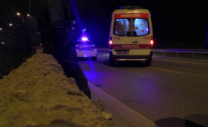 Kartal’da feci kaza beton bariyerlere vurup 200 metre takla atarak sürüklendi: 1 yaralı
