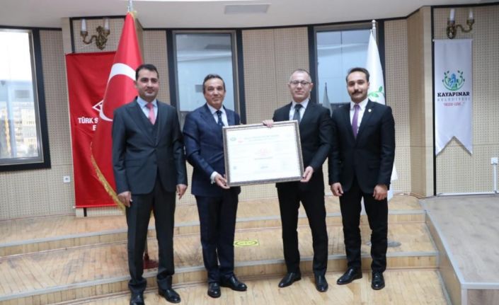 Kayapınar Belediyesi’ne ‘TS EN ISO 9001 Kalite Yönetim Sistem Belgesi’ verildi