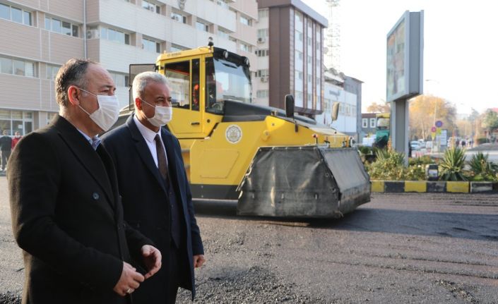 Kırıkkale’de 130 bin ton asfalt serildi