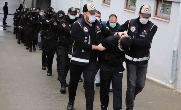 Komiserli, polisli, muhabirli suç örgütüne rekor hapis cezası istemi