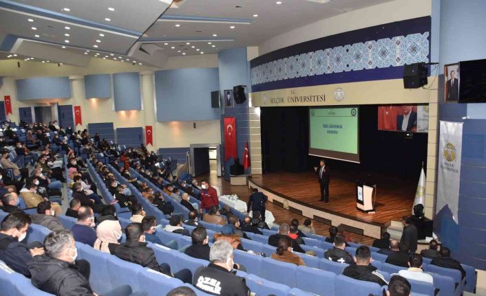 Konya’da özel güvenlik ve genel kolluk görevlilerine "KAAN Projesi" anlatıldı