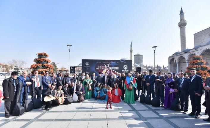 Konya’da “Uluslararası 55. Konya Aşıklar Bayramı” başladı