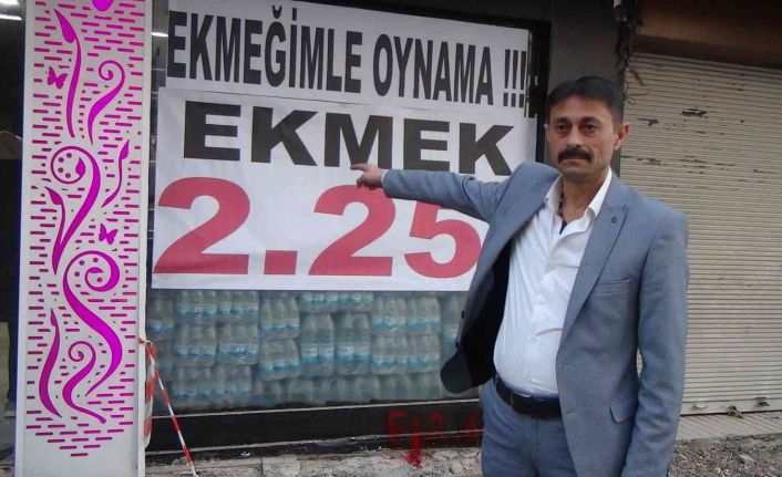 ’Maliyetlere göğüs gerecek gücüm var’ deyip ekmek fiyatına zam yapmadı kapısında kuyruk oldu