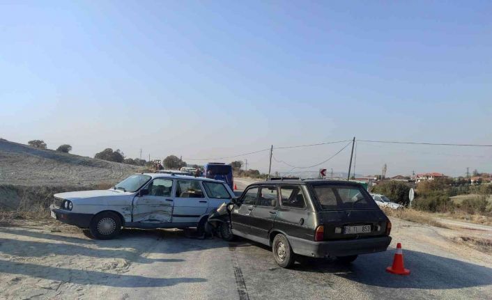 Manisa’da trafik kazası: 1 yaralı