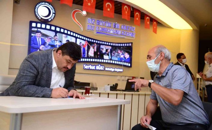 Mavi Ay hizmet birimi, Kahramankazan’da en kısa yoldan hizmete ulaştırıyor