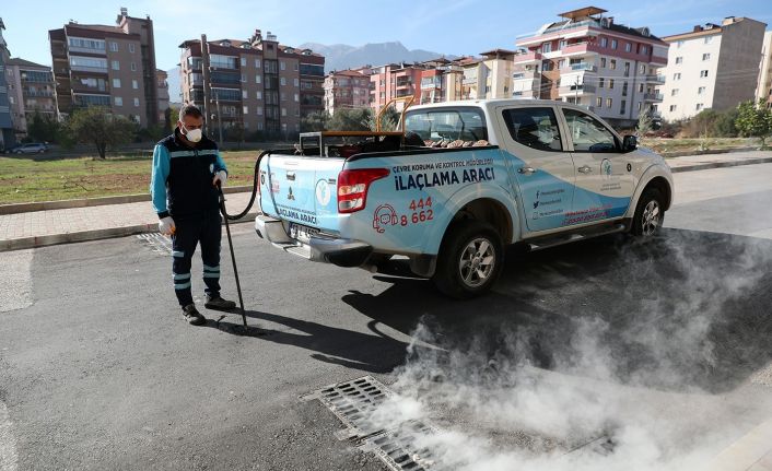 Merkezefendi’de haşere ve vektörlere karşı kış mücadelesi başladı