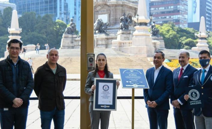 Mexico City, dünyada en çok ücretsiz WiFi noktasına sahip kent olarak Guinness Rekorlar Kitabı’nda