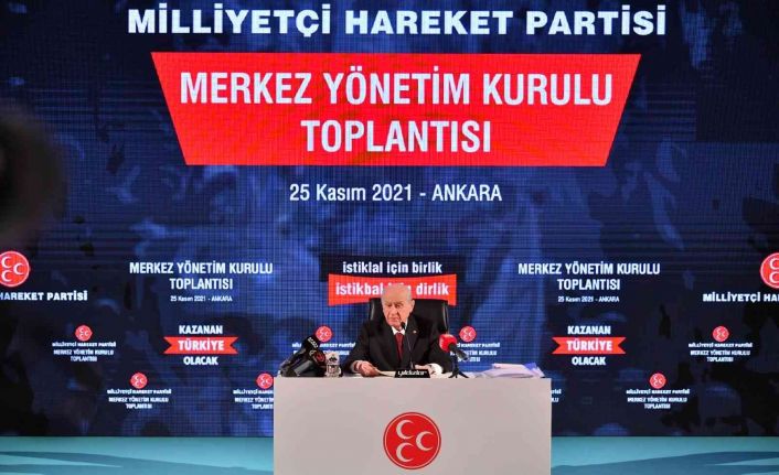 MHP Genel Başkanı Bahçeli: “Biz döviz kuruyla kurulmadık, bu yolla da devrilmeyeceğiz”
