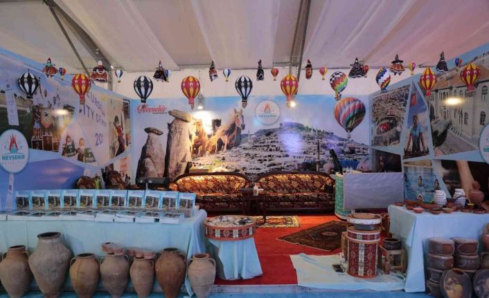 Nevşehir Belediyesi standı büyük ilgi gördü