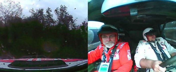 Off-Road’da korku dolu anlar araç içi kamerasında