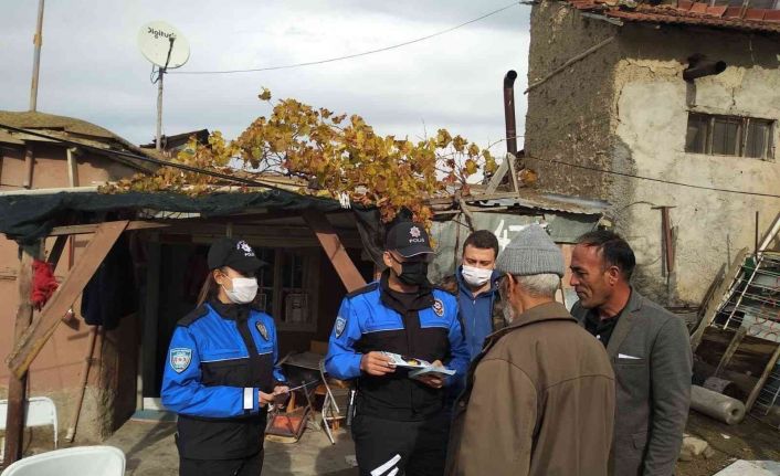 Polisten vatandaşlara "soba zehirlenmelerine" karşı uyarı