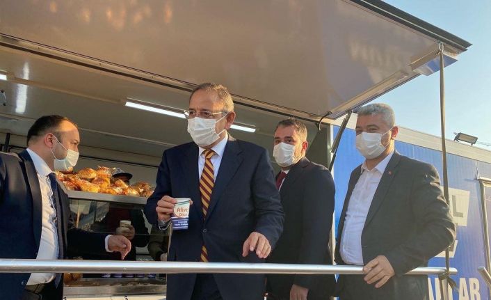 Pursaklar Belediyesinden tam bana göre festivalinde çorba dağıtımı