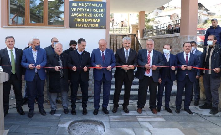 Refahiye Merkez Camisinde, cami müştemilatı, şadırvan, gasilhane ve eklentilerinin açılış töreni gerçekleşti