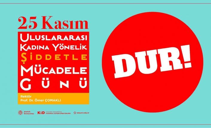 Rektör Çomaklı’dan Kadına Yönelik Şiddete Karşı Uluslararası Mücadele Günü mesajı