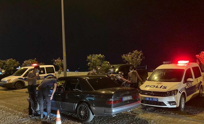 Samsun’da polisten şok uygulama ve denetimler