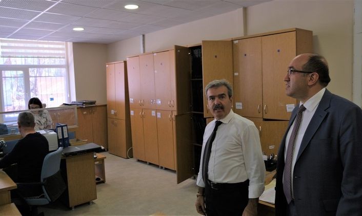 Sandıklı Belediye Başkan Mustafa Çöl’den Tapu Müdürlüğü’ne ziyaret