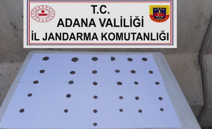 Satmak istediği sikkelerle yakalandı