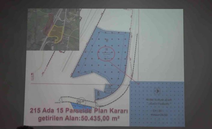 Sinop’a yapılacak yeni adliye sarayının imar planları meclisten geçti