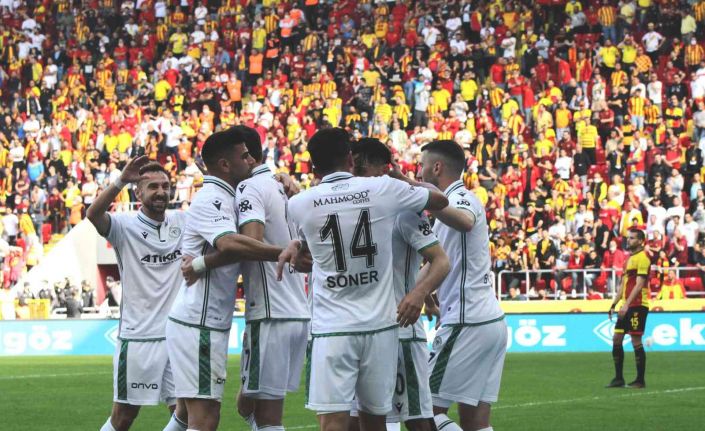 Spor Toto Süper Lig: Göztepe: 0 - Konyaspor: 1 (İlk yarı)