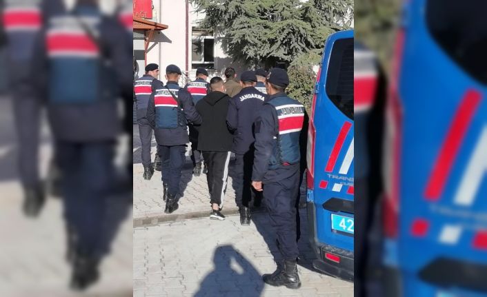 Taş ocağından hırsızlık yapan şüpheliler yakalandı