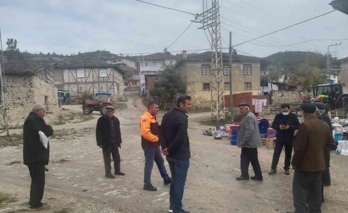 Tokat’ta AFAD deprem bölgesinde