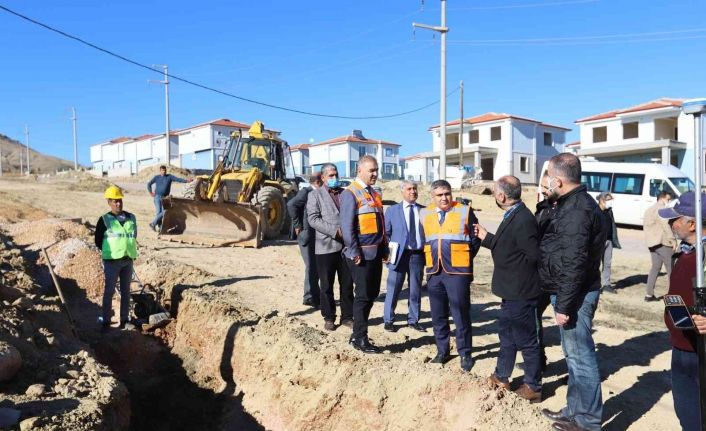 Tutşi Ergani Orhan Doğan Caddesini denetledi