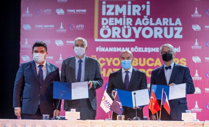 Üçyol-Buca Metrosu için bir adım daha: 125 milyon Euro’luk dış finansman sözleşmesi