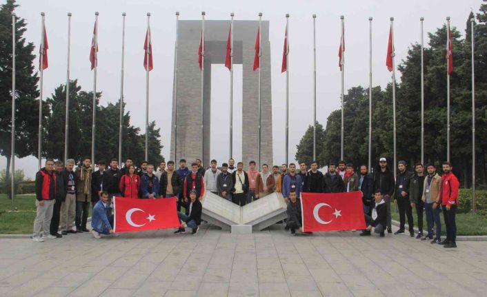 Üniversite öğrencileri tarihe yolculuk yaptı