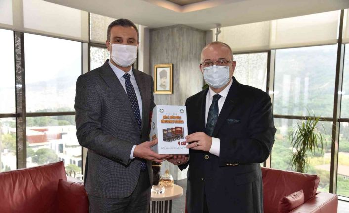 Yavuz Kurt’tan Başkan Ergün’e veda ziyareti