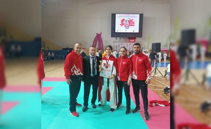 Yıldırımlı sporcu Avrupa üçüncüsü