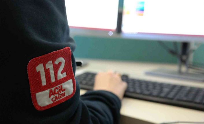 112 Acil Çağrı Merkezi yılbaşında da aralıksız çalışıyor