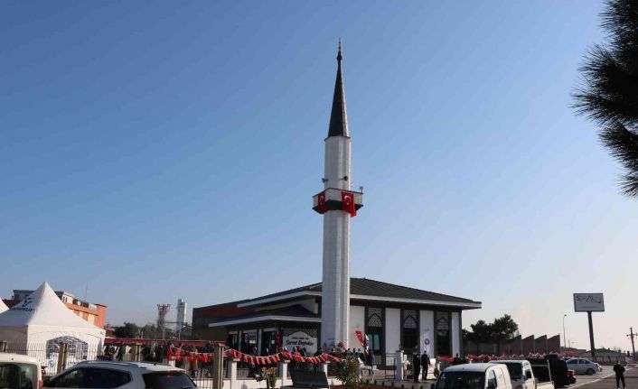 12 bin kişinin çalıştığı OSB’nin ilk camisine mehter ve dualı açılış