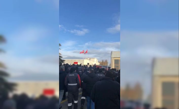 Arçelik işçilerinin eylemi devam ediyor