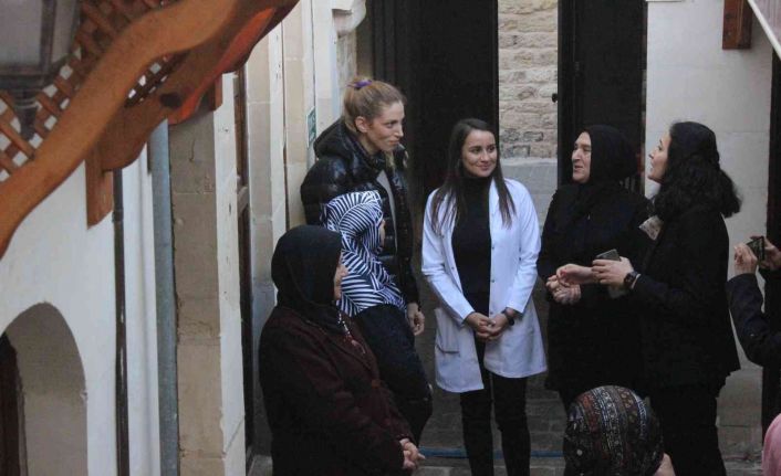Bahar Toksoy Guidetti, Kilis Aktif Yaşam Merkezi’ndeki yaşlılar ile buluştu