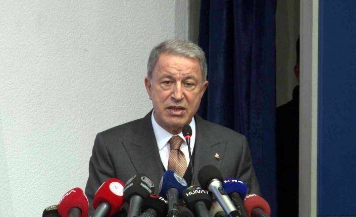 Bakan Akar: "Alçak saldırıların adi örneklerinden birini işlemiştir terör örgütü PKK"