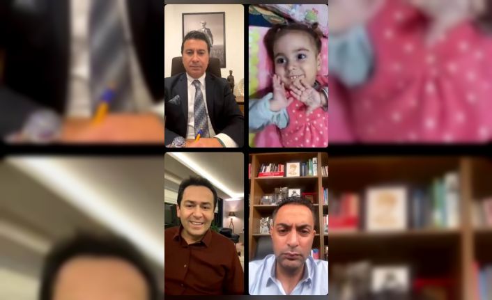 Başkan Aras bir maaşını SMA hastası İkra Deniz bebek için bağışladı