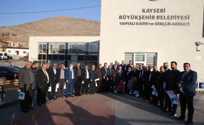 Başkan Büyükkılıç, Yahyalı’da 41 mahalle muhtarı ile bir araya geldi