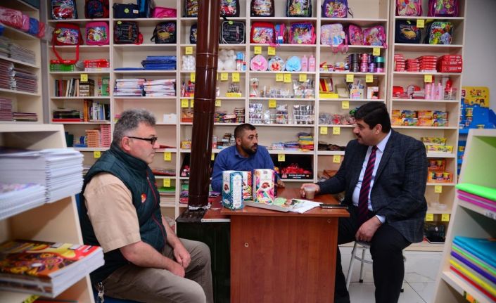 Başkan Oğuz’dan esnafa ziyaret
