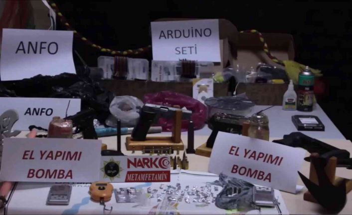 Batman’da bombalı ve silahlı eylemler düzenleyen suç örgütü çökertildi: 14 gözaltı