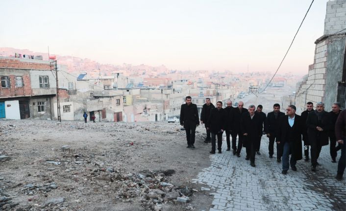 Beyazgül çalışmaları yerinde inceledi