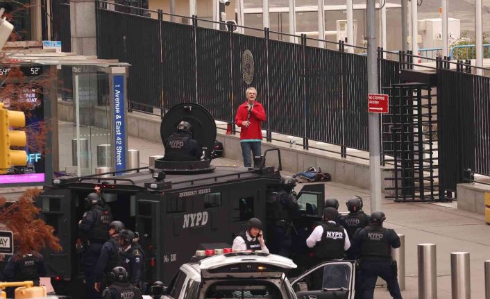 BM Genel Merkezi binası dışındaki silahlı şahıs gözaltına alındı