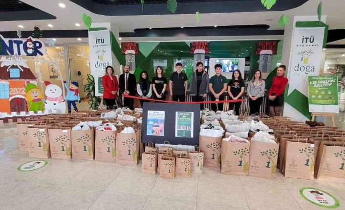“Bu Kış Beni Sen Giydir” projesi ile 5 bin minik kalp daha ısındı