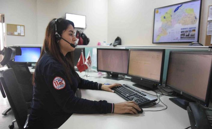 Burdur’da Acil Çağrı Merkezi’ne gelen ihbarların neredeyse yarısı asılsız