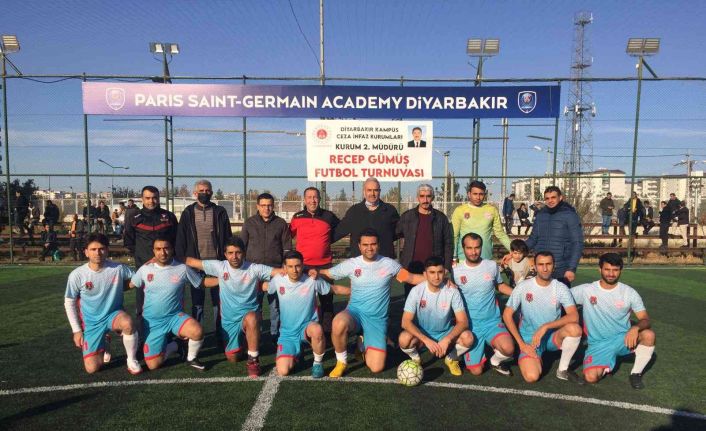 Cezaevi futbol turnuvası sona erdi, şampiyon 4 Nolu T Tipi Kapalı Ceza İnfaz Kurumu